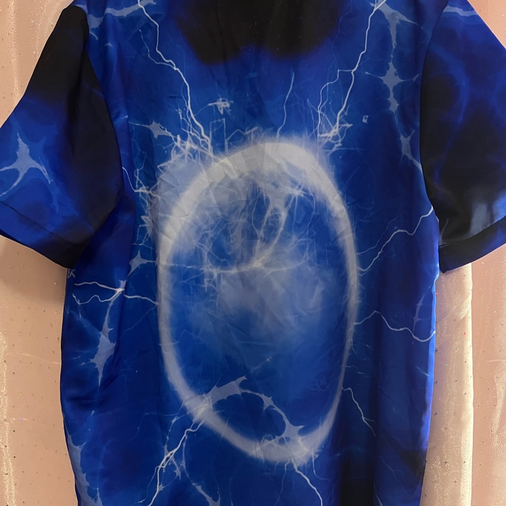 Dragon Ball Z Graphic Shirt in Blue and Yellow - Picture 2 of 4